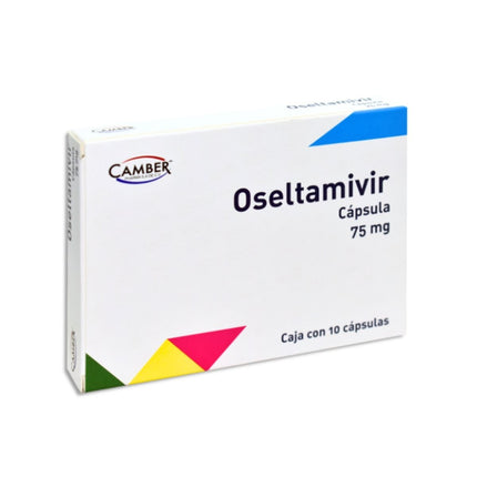 Oseltamivir 75 Mg Caja Con 10 Cápsulas Camber Pharma
