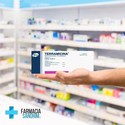 Oxitetraciclina/Polimixina B Terramicina 0.005g/10 000U Tubo con 10g Pfizer