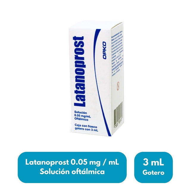 Latanoprost Opko® 0.05 mg / ml Frasco con 3 ml Oftálmico
