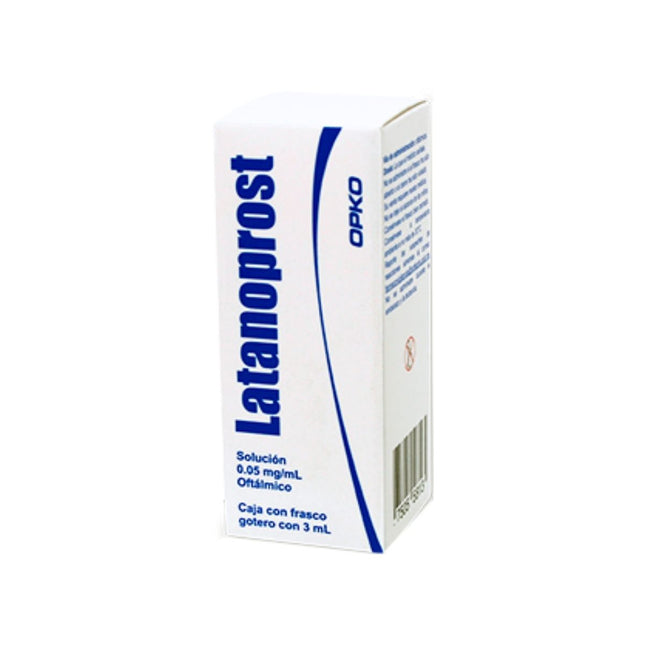 Latanoprost Opko® 0.05 mg / ml Frasco con 3 ml Oftálmico
