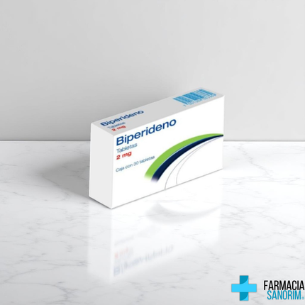 Biperideno 2 mg Caja con 50 Tabletas Laboratorios Psicofarma