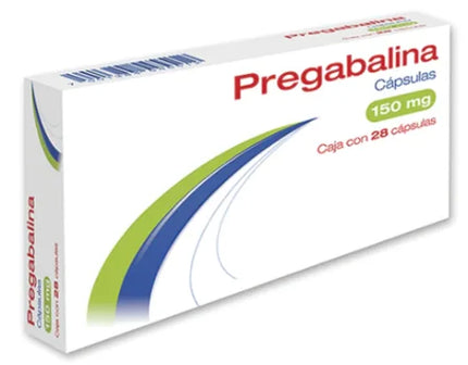 Pregabalina 150 mg Caja con 28 Cápsulas Apotex