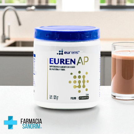 Euren AP Suplemento Alimenticio a base de Proteína y Fibra 525gr Sabor Chocolate RAAM