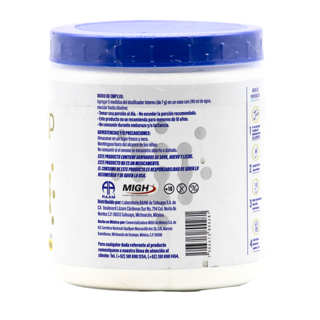 Euren AP Suplemento Alimenticio de Proteína y Fibra Sabor Vainilla 525 g – RAAM Laboratorios