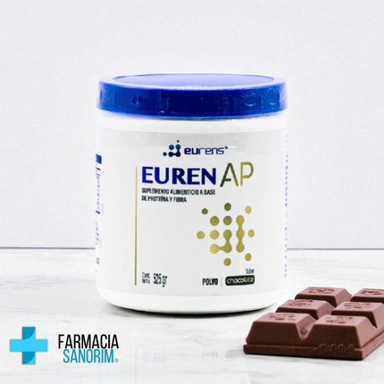 Euren AP Suplemento Alimenticio a base de Proteína y Fibra 525gr Sabor Chocolate RAAM