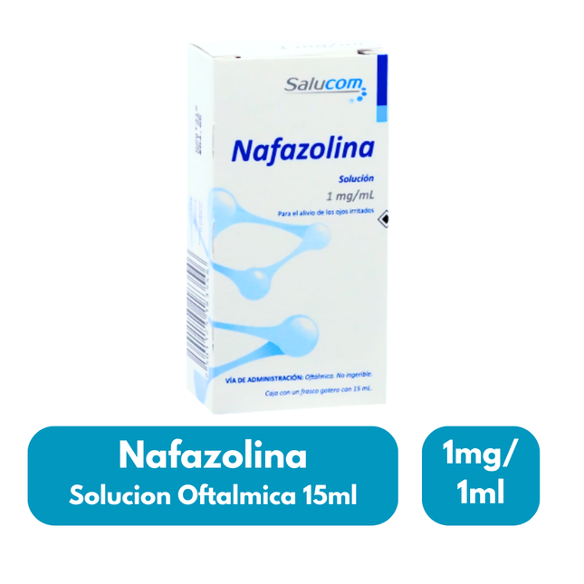 Nafazolina 1mg/ml Solucion Oftalmica Salucom
