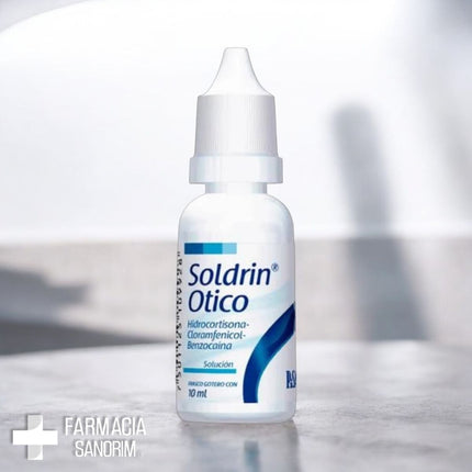 Hidrocortisona, Cloranfenicol y Benzocaína Frasco Gotero con 10 ml