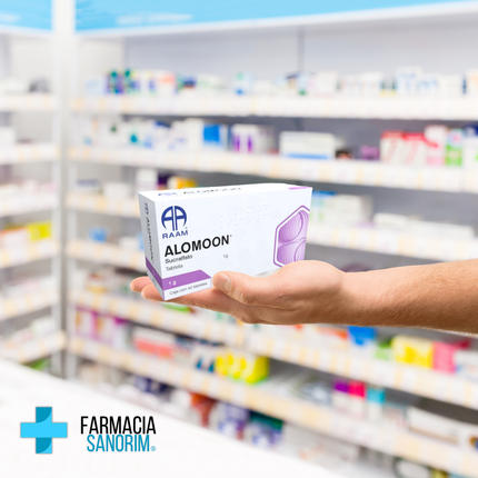 Sucralfato 1 g 40 tabletas Alomoon Laboratorio RAAM