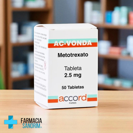 AC VONDA Metotrexato 2.5mg 50 Tabletas