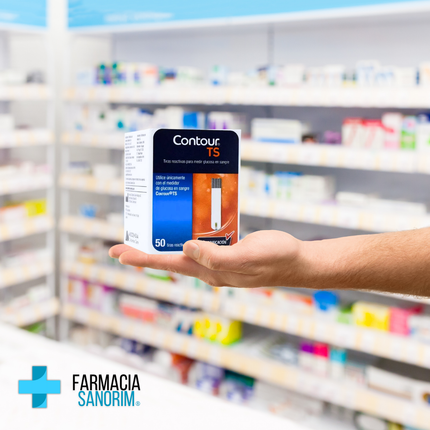 Tiras Contour Ts Caja con 50 Tiras Reactivas