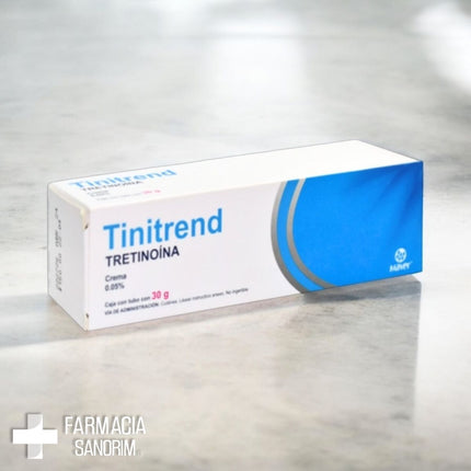 Tinitrend (Tretinoína) Crema 0.05% Tubo con 30 g