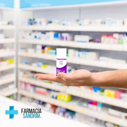 Tropicamida 10 mg Solución Oftálmica Frasco de 10 ml