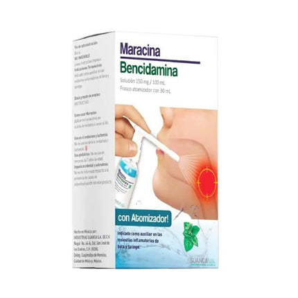 Maracina (Bencidamina) Solución con Aplicador de 150 mg/30 ml