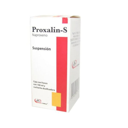 Proxalin-s (Naproxeno) 2.5 g/100 mL Suspensión con Frasco de 100 mL