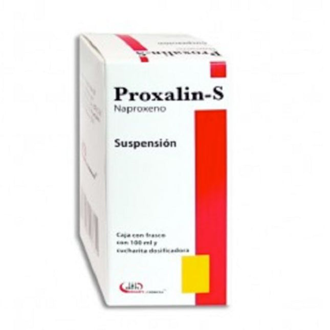 Proxalin-s (Naproxeno) 2.5 g/100 mL Suspensión con Frasco de 100 mL
