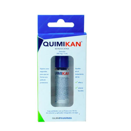 Quimikan (Benzocaina) 200 mg/ ml Solución con Aplicador 10 ml
