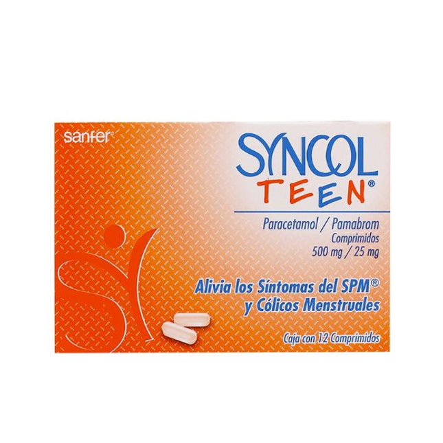 Syncol Teen Caja con 12 Comprimidos