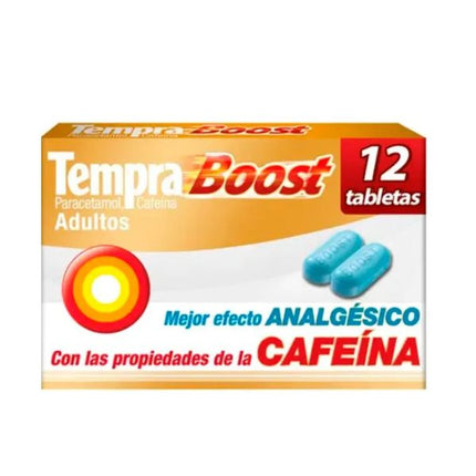 Tempra Boost  500 mg / 65 mg Caja con 12 Tabletas
