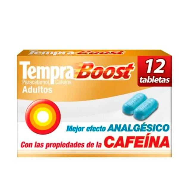 Tempra Boost  500 mg / 65 mg Caja con 12 Tabletas