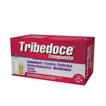 Tribedoce Compuesto Solución Inyectable 3 Ampolletas y 3 Jeringas